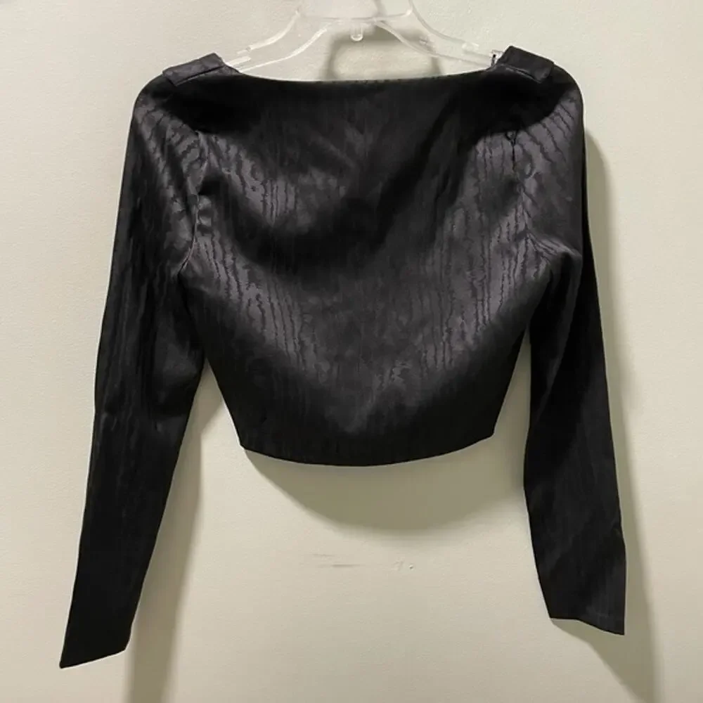 Zara sweetheart cropped top size L